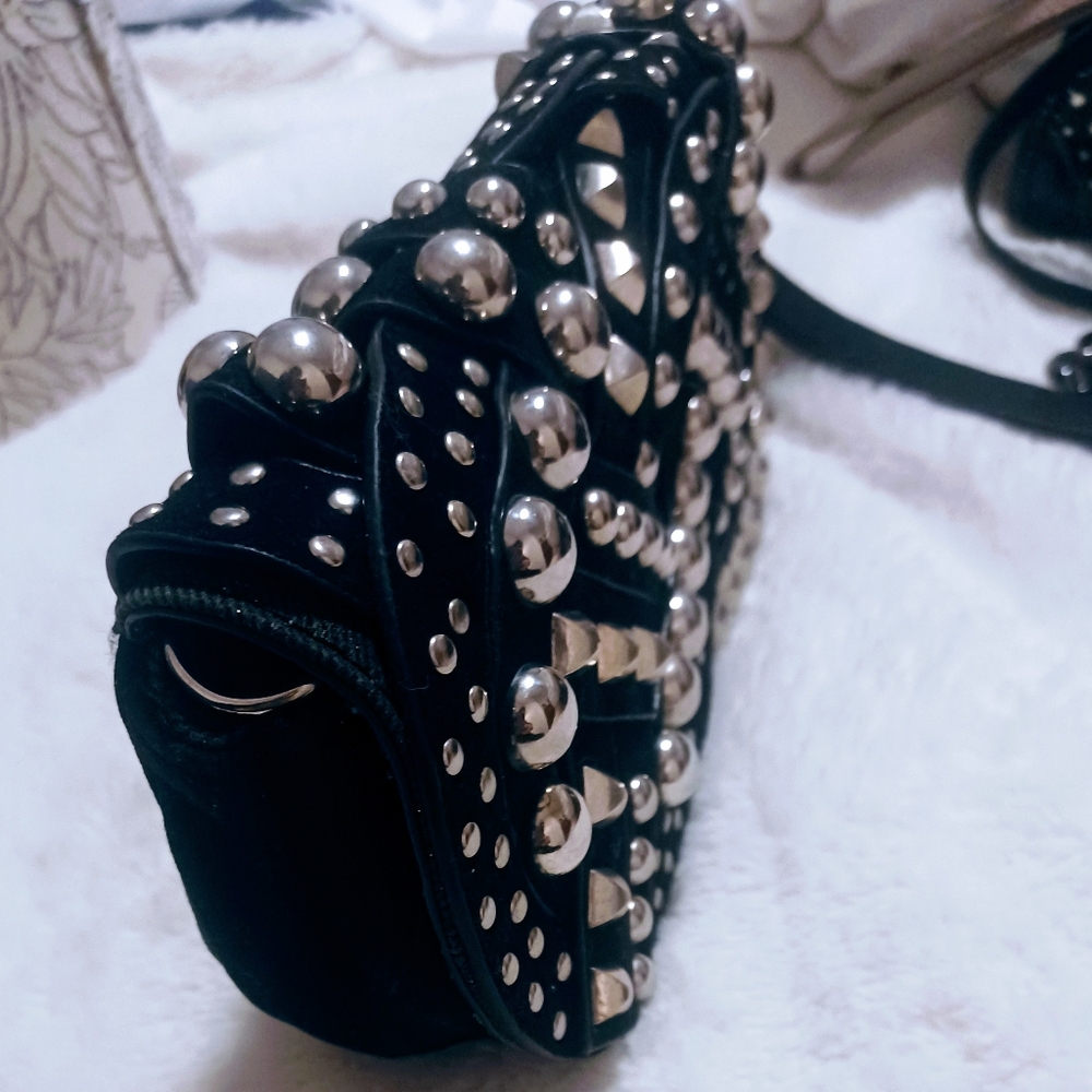 Chic BOSS Clutch!! NWT! Nicole Lee Studded Statement Glam Bag